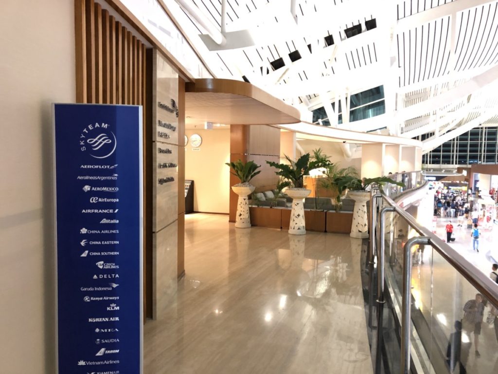 Garuda Indonesia Business Class Lounge Denpasar Bali