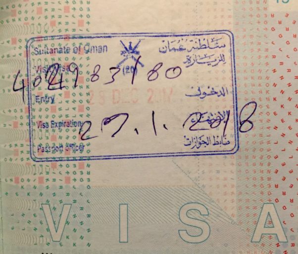 Oman Visa On Arrival