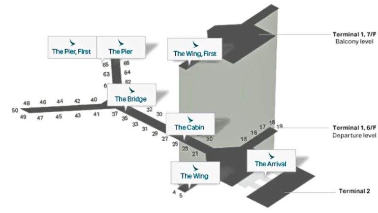 Cathay pacific lounges