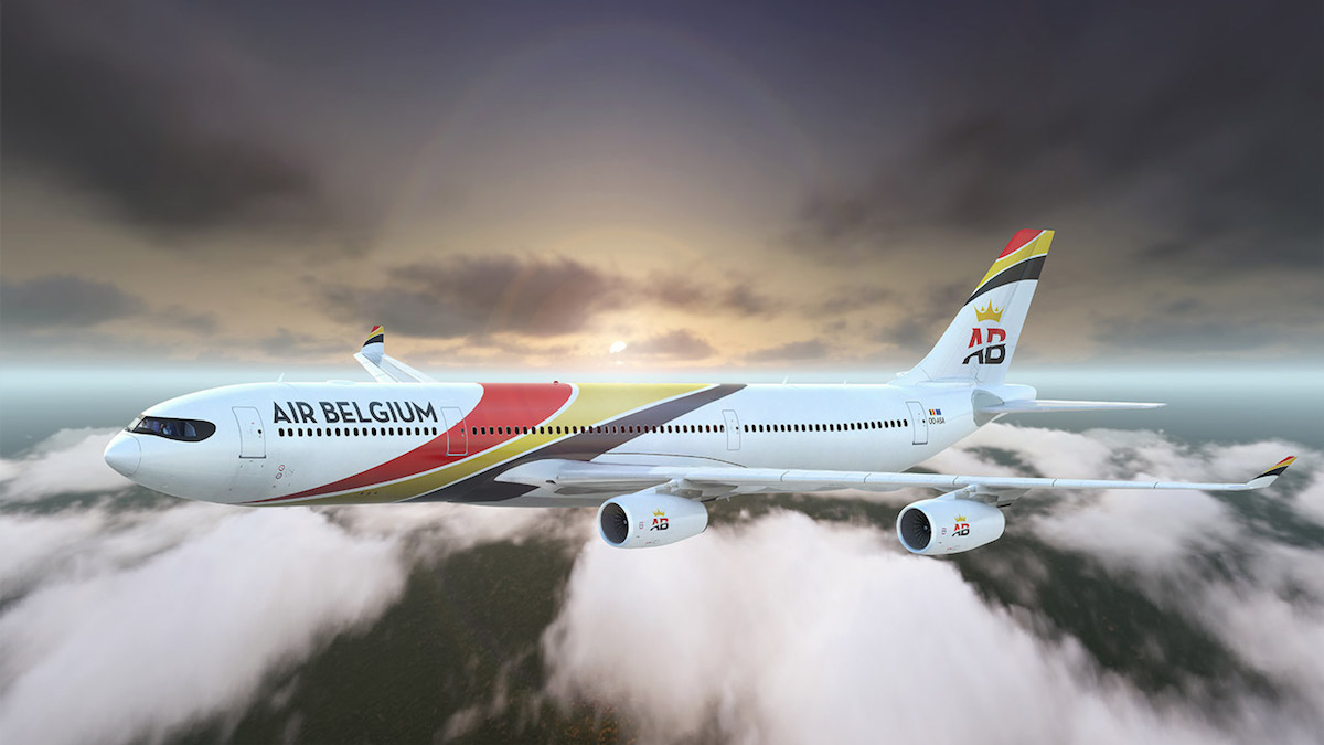 De Airbus A340 verlaat de vloot van Air Belgium (Bron: Air Belgium)