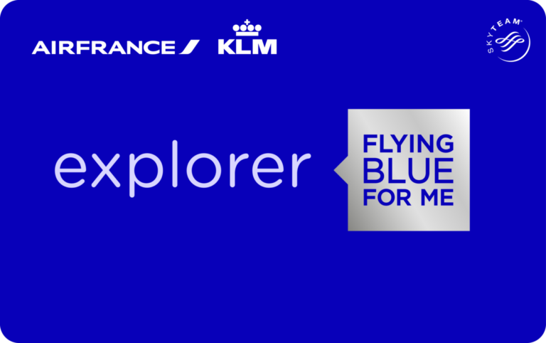 Flying Blue Explorer card new design