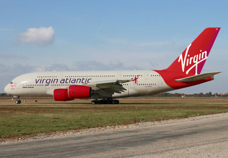 Virgin Atlantic A380 (Bron: Virgin Atlantic)