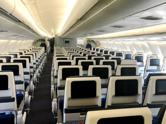 KLM A330 Economy