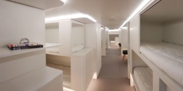 Airbus & Zodiac werken aan slaapkamer in vrachtruim