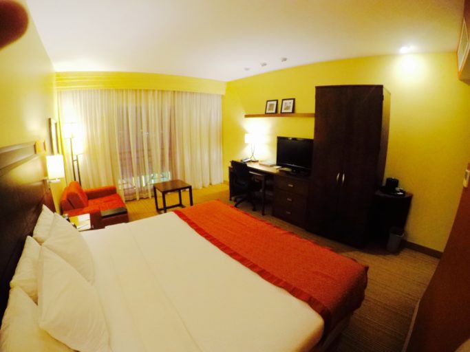 marriott, kamer, paramaribo