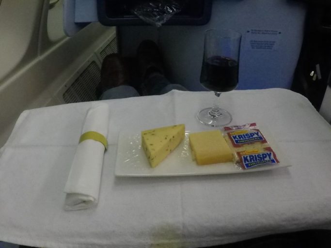 kaasplateau, klm, business class