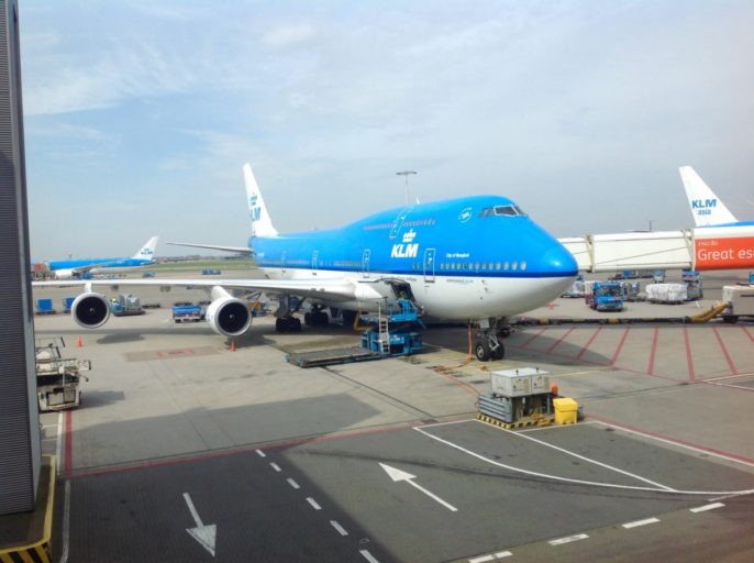 klm, boeing 747, queen of the skies