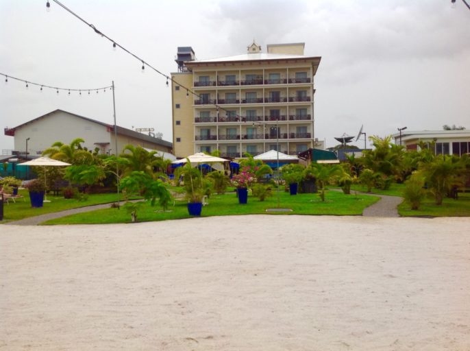 marriott, strand, paramaribo