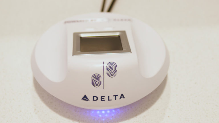 Delta vingerafdrukscanner (Bron: Delta)