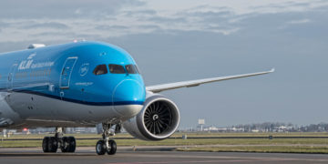 KLM ontvangt nieuwe Boeing 787-9 Dreamliner, Orchidee