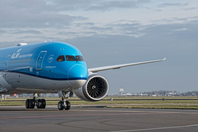 KLM ontvangt nieuwe Boeing 787-9 Dreamliner, Orchidee