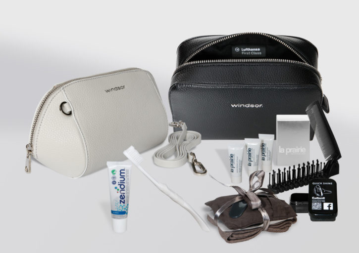 Lufthansa heeft beste First Class Amenity Kit