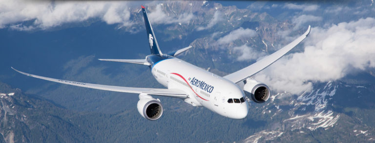 De Dreamliner is een populair toestel (Bron: Aeromexico)