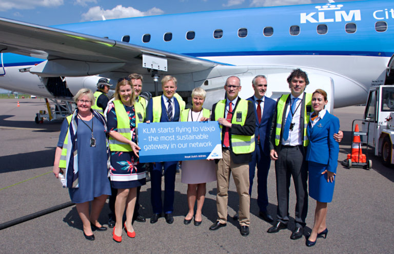 Växjö: KLM's meest duurzame bestemming (Bron: KLM)