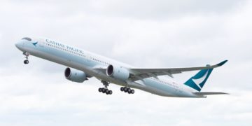 Airbus A350-1000 van Cathay Pacific (Bron: Cathay Pacific)