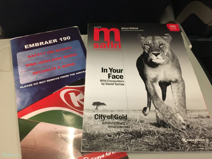 Review Kenya Airways Business Class en Economy Class MBA naar NBO