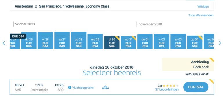 Je herkent de aanbiedingen middels de gele markering