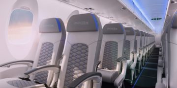 Stoelen in de CRJ900