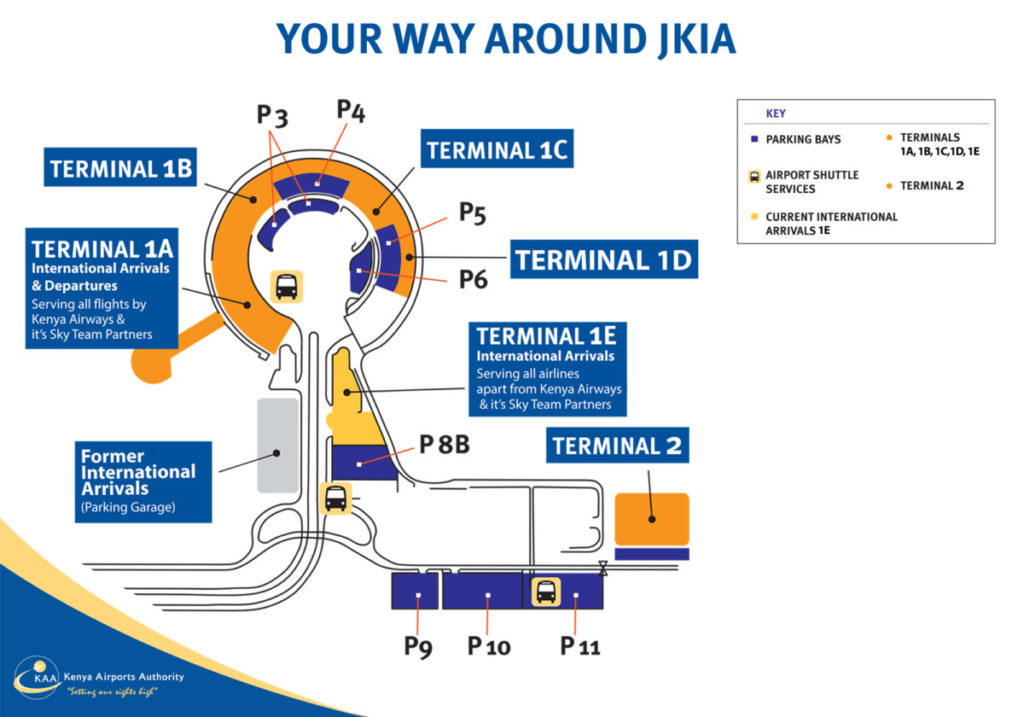 Review Nairobi Jomo Kenyatta International Airport (NBO) en Domestic