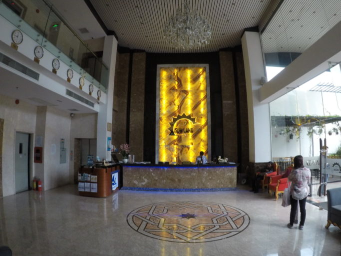 hotel, sunland, lobby, receptie, ho chi Minh city