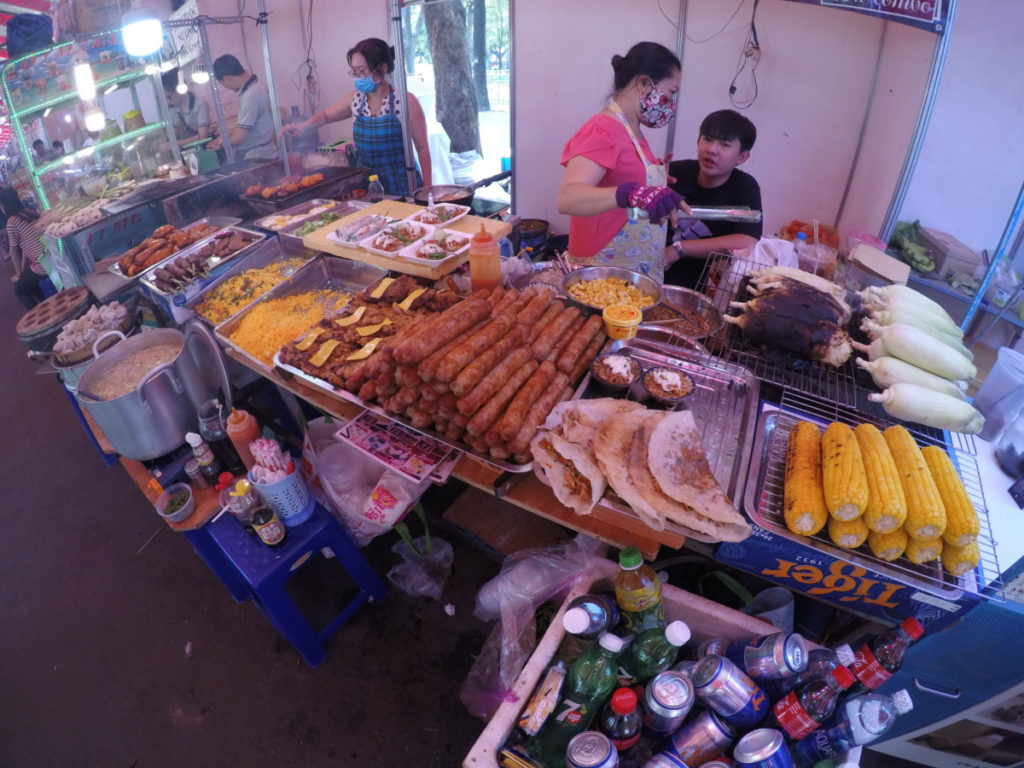 ho chi Minhstad, markt, vietnam