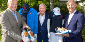 Speciale KLM Open kleding gepresenteerd door Duca del Cosma