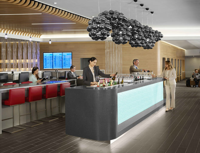 American Airlines Flagship lounge