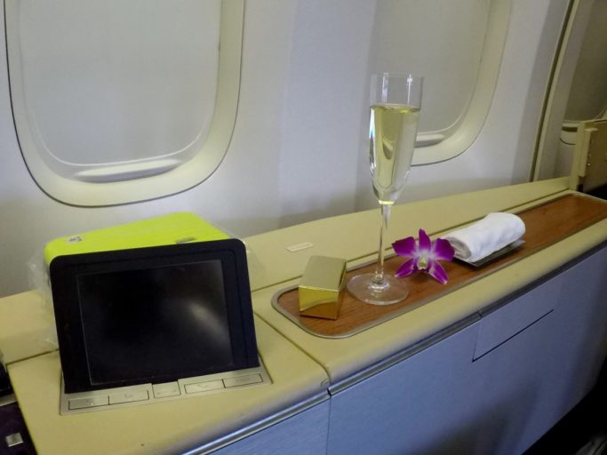 veuve clinquot, thai airways, royal first