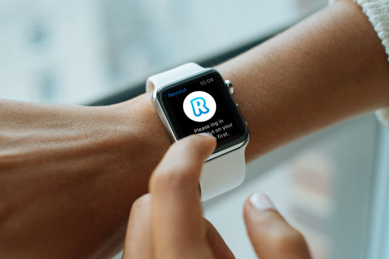 De Revolut App is ook beschikbaar voor Apple Watch (Bron: Revolut)