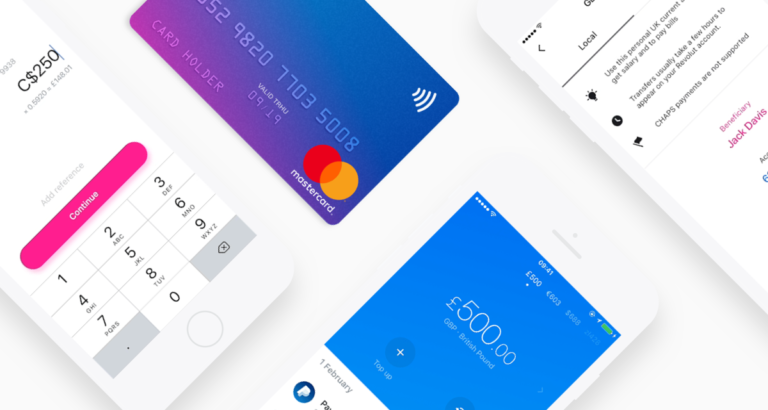 Revolut werkt met een uitgebreiden mobiele app waarin je alles regelt (Bron: Revolut)