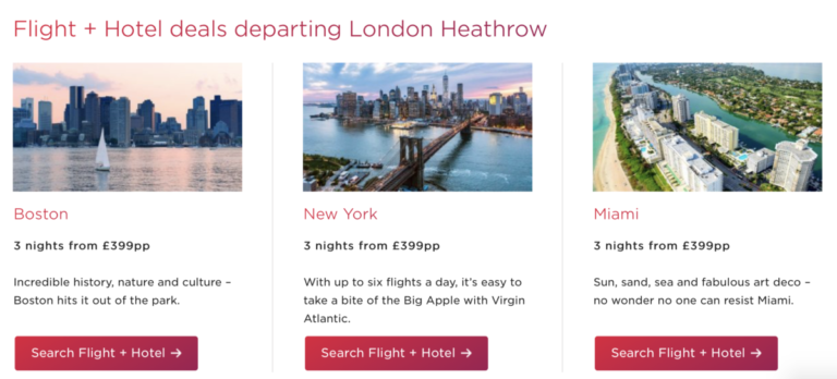 Virgin Atlantic Deals