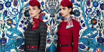 Het nieuwe uniform van Turkish Airlines (Bron: Turkish Airlines)