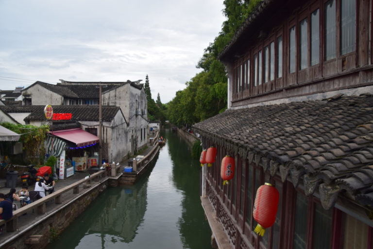 De kanalen van Suzhou