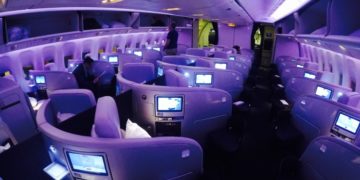 air new Zealand, business class, boeing 777