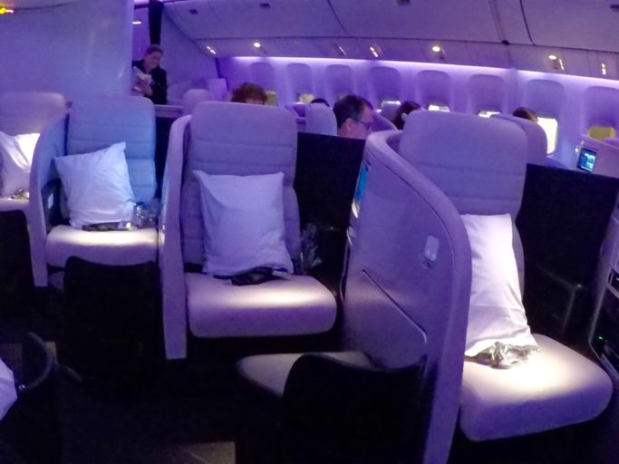 air new Zealand, business class, boeing 777