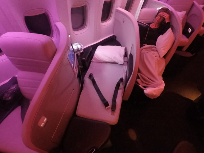 air new Zealand, business class, boeing 777