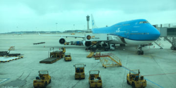 Review KLM Boeing 747 Economy Comfort Amsterdam - Seoul