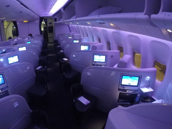 air new Zealand, business class, boeing 777