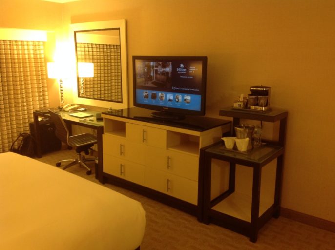 hilton, los angeles, airport, executive room