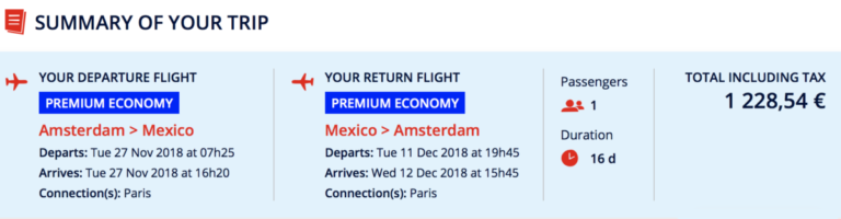 Flying Blue Promo Rewards September 2018