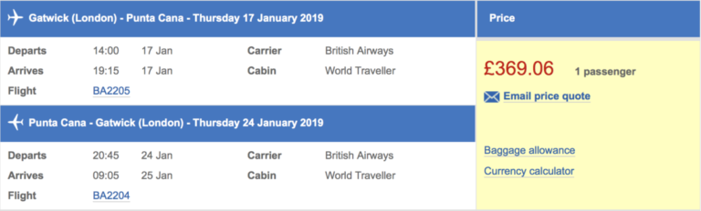 Heel de wereld in uitverkoop bij British Airways