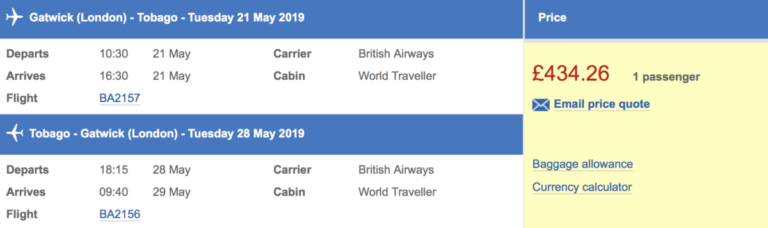 Heel de wereld in uitverkoop bij British Airways