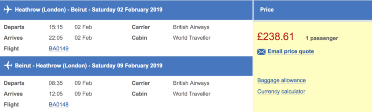 Heel de wereld in uitverkoop bij British Airways