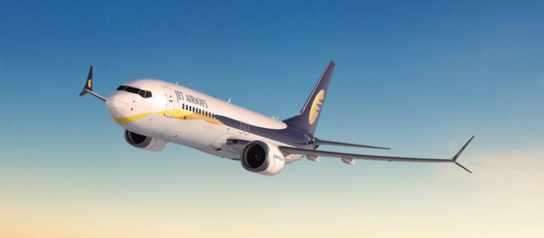 Boeing 737 Max 8 van Jet Airways (Bron: Jet Airways)