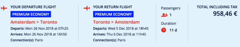 Flying Blue Promo Rewards September 2018