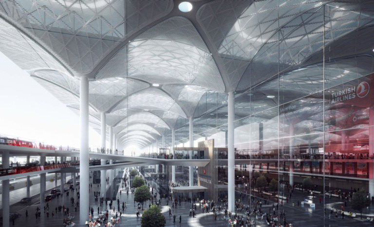 Derde vliegveld Istanbul, Istanbul Airport, gedeeltelijk geopend