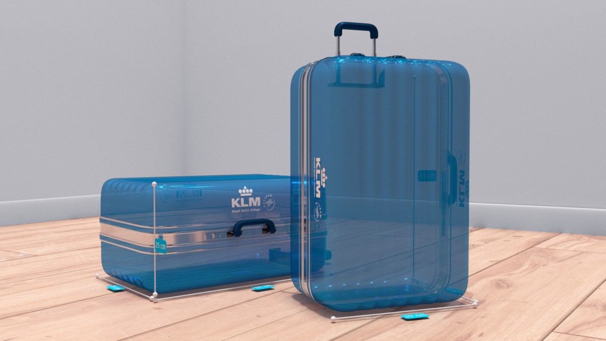 KLM voegt de Augmented Reality handbagage check aan nog een app toe.