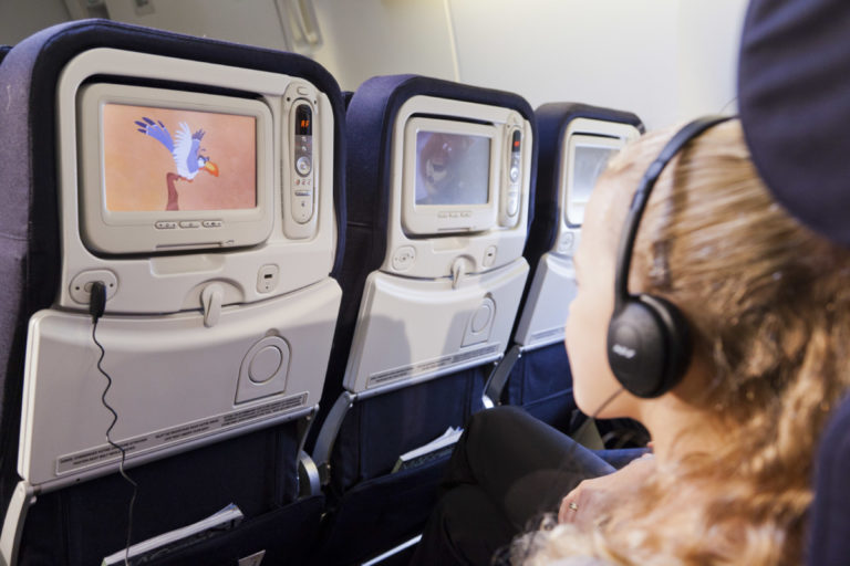 Entertainment systeem Air France