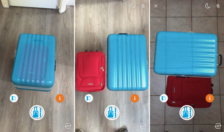 KLM voegt de Augmented Reality handbagage check aan nog een app toe.