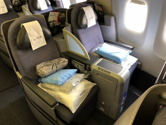 polaris, united airlines, business class